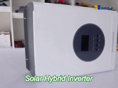 3kw 24v 110v 220v dc to ac wifi ups pure sine wave hybrid solar inverter