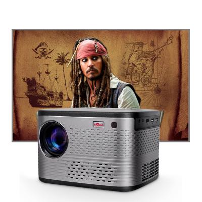 China 6000 Lumens Mirror LCD Display Portable Mini Projectors For Smartphone Home Theater Projector Movie Video Beamer for sale