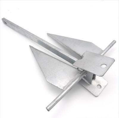 China Marine Hardware Hot Dipped Galvanized Anchor Marine Boat Anchor Kits Galvanized Danforth Luxury Anchor for sale