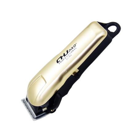 China New 905 Car Baber Gold Plastic Body USB Man Hair Clippers Portable Cordless Rechargeable Hair Trimmer for sale