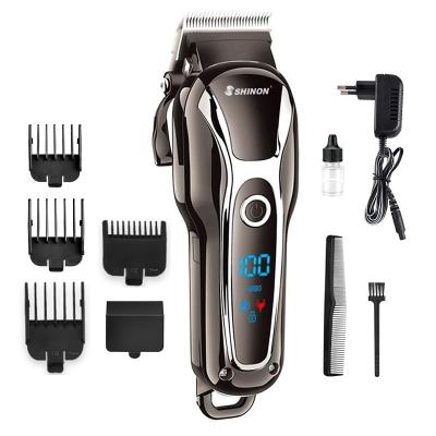 China Hotel Professional Pubic Hair Trimmer SHINON SH1896 Barber Hair Trimmer Quiet Design for Adult Men for sale