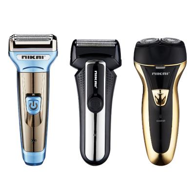 China 3 Blade 3 Speed ​​Electric Shaver Pro Electric Shaver Rechargeable Aluminum Foil Rechargeable Male Beard Waterproof Electric Shaver for sale