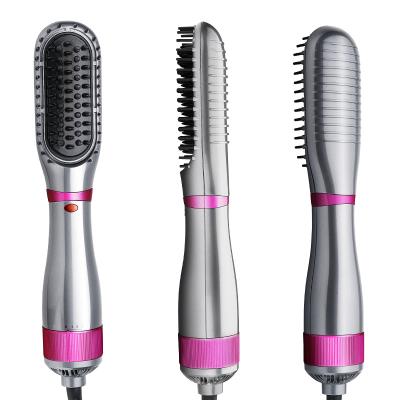 China Hotel BY811 women's electric hair straightener brush private label brand salon hot air hair brush home wholesale for sale