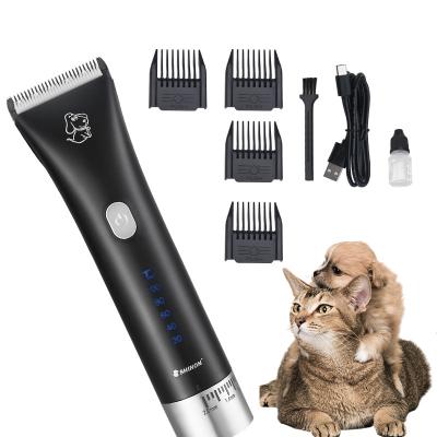 China Commercial SHINON SH2625 2 in 1 Quiet Cordless Rechargeable Electric Razor Haircut Kit for Dogs Cats for sale