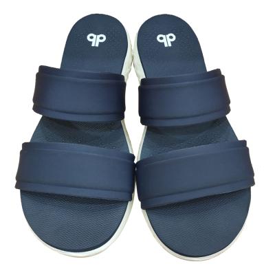 China Fashion style solid color comfortable ladies beach slippers women indoor and outdoor sandals 2021 for sale