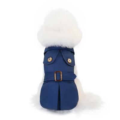 China Viable Wholesale Pet Supplier Autumn Winter New Style Three-Colors Anorak Teddy Bichon Small Dog Coats Pet Clothes for sale