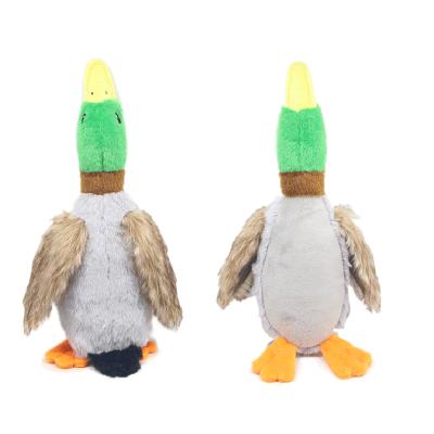 China Newest Two Style Duck Feet 28cm Simulation Duck Viable Pet Toys Squeaky Plush Chew Dog Toys Pet for sale