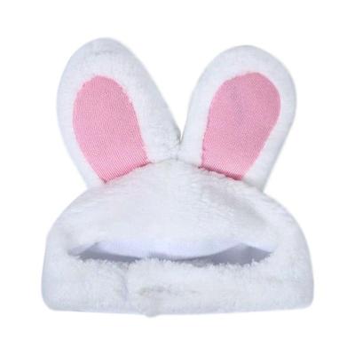 China Viable In The Running Halloween Props Wholesale Performance Props Soft Cotton Rabbit Pet Hats Cute Dog Cat Hats for sale