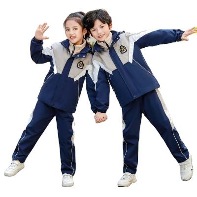 China Spring and Autumn Primary School Unisex Kindergarten School Cotton Sports Hot Selling School Uniform for sale