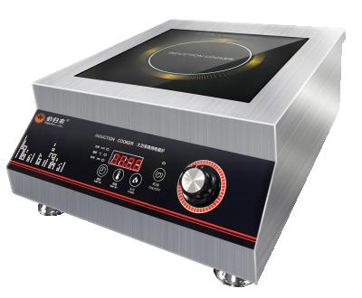 China -5000W Multifunctional Body Deli Hotel 304 Stainless Steel E Type Rotation + Commercial Induction Knob Cooker Type for sale