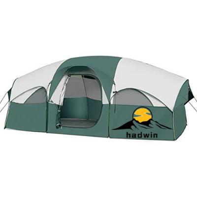 China Custom Waterproof UV Resistance Big Logo Camping Tents Family Outdoor Tent for sale