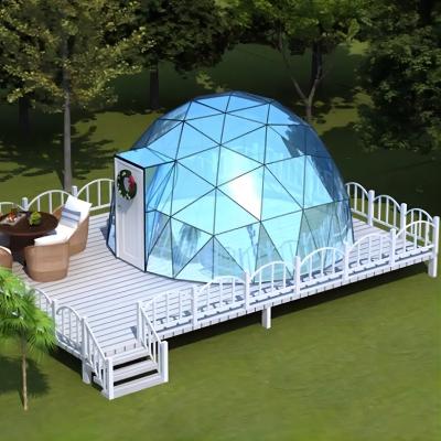 China Custom Factory Export PVC Holiday Homestay Hotel UV-Resistant Outdoor Star Spherical Tent for sale