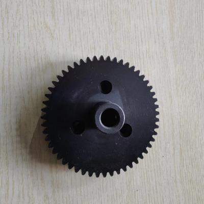 China Mechanical Hardware High Precision Iron Material Metal Iron Gear Wheel High Quality Spur Gear for sale