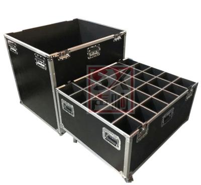 China Pro Audio Dual Aluminum Flight Case Speaker Stand Case for sale