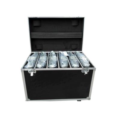 China Stock Type LED LCD Display Screens Flight Case With Wheels for sale