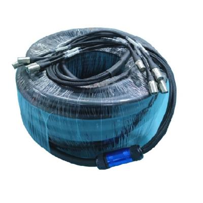 China Construction FOH System Audio Signal Ethercon Snake Cable Multi Core RJ45 CAT Net Cables for sale