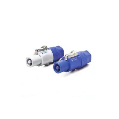 China Step lighting 16A 20A electricity supply powercon blue white connectors for sale