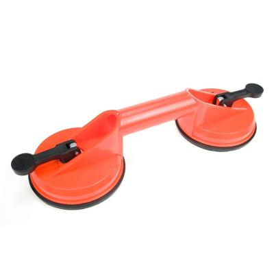 China EUROPEAN hot sale high performance ceramic tile vacuum suction cup glass lifter double suction plastic cup for handling ceramic tile for sale