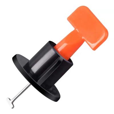 China 50 Pcs EUROPEAN High Quality Useful Reusable Tile Leveling Positioning System Leveler T-lock Floor Tool 2021 Hot Sale for sale