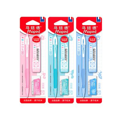 China Automatic School Pencil 564028CH Rainbow Automatic Pencil 7 Color 0.5 Activity Pencil Candy Clear Color Set for sale