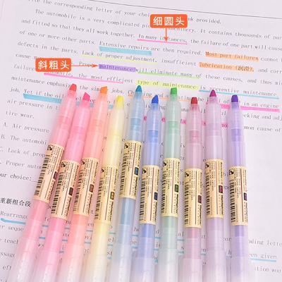 China PB-61 Snow Highlighter Bar Marker Eco-Friendly Direct Liquid Students Use Marker Pen To Color Highlight Rough Marker Pen for sale