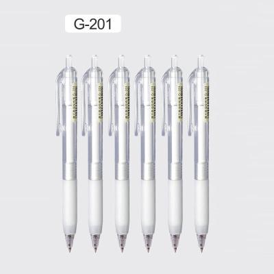 China Snow G-201 normal students with neutral pen 0.5mm press pen neutral press signature pen for sale