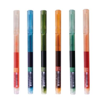 China T16M Color Snow Pen Normal Quick Dry Walking Set For Students Color Straight Liquid Walking Pen For Students Neutral Pen for sale