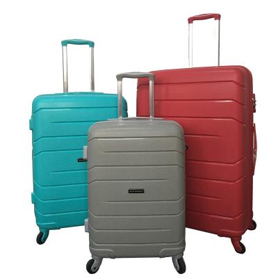 China Hard Trolley Luggage Fashion Luggage Case Travel Luggage Case Rolling Spinner Cases Trolley Suitcase for sale