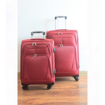 China Modern Simple Design Double Line Wheels Waterproof New Hot Luggage for sale