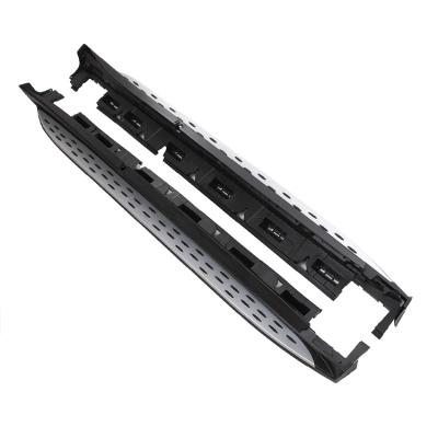 China Aluminum Alloy+PP Plastic Automotive Exterior Parts Black Side Step Running Board For Mercedes Benz 12ML/15GLE W166 for sale