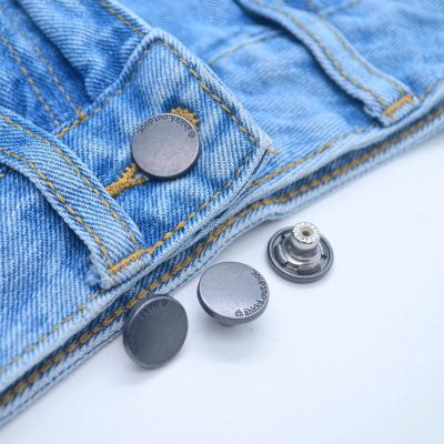 China Fashion new washable high quality wholesale brass nickel-fre custom jeans buttons for clothes for sale