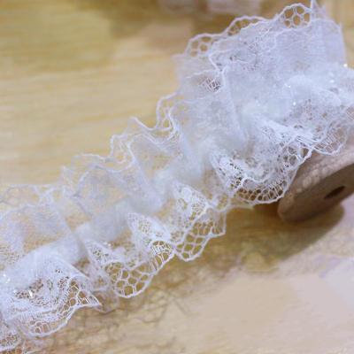 China Viable French Tulle Lace Fabric Wholesale African French Lace For Wedding Dress for sale