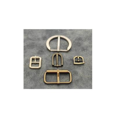 China Factory Price Eco-friendly Cheap Bronze Rose Gold Nickel Metal Watch Band Metal Pinch Shape Square Custom Buckle for sale