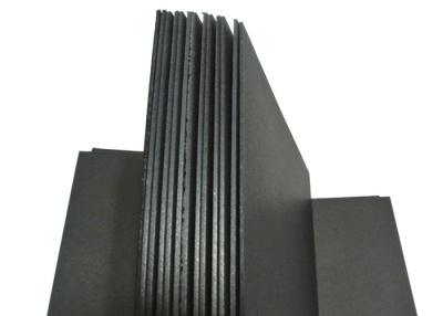 Cina cartone nero solido spesso di 1mm/1.5mm/2mm/3mm per il diario di verniciatura del disegno in vendita