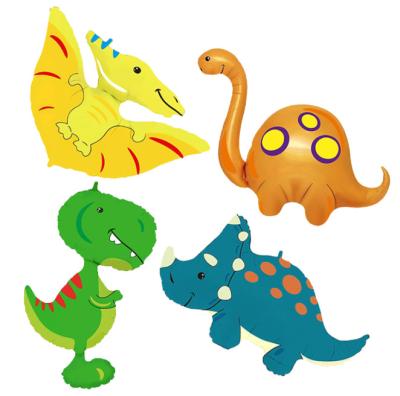 China Forest Party Theme Jungle Party Balloon Toy Dinosaur Foil Balloons Tanystropheus Kids Birthday Party Decor Gift for sale