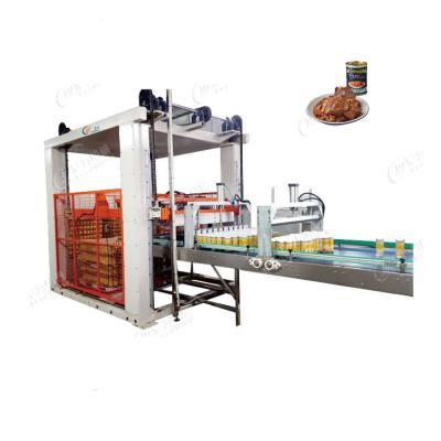 China Capping Labeling Packaging Filling Turnkey Project Canned Corned Beef Canned Processing Machine Food Packaging Production Line for sale