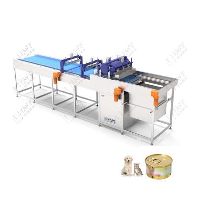 China High Efficiency Dog Food Making Machine Customizable Pet Food Production Canned Cat Fish Can Machines Process Line for sale