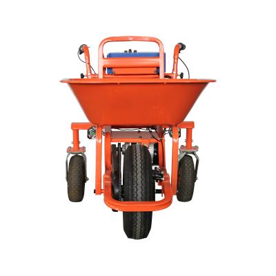 China Flexible sand material brick tool garden cart electric power lithium battery cart MK-350 36V for sale