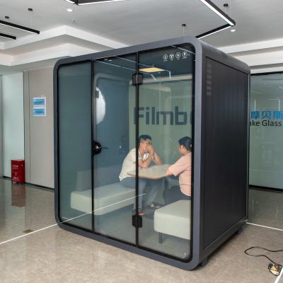 China Modern Mobile Office Privacy Hotel Work Garden Indoor Prefab Soundproof Meeting Pods for sale