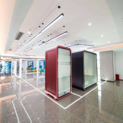 China OEM Office Modern Private Meeting Pods Mobile Soundproof Telephone Booth for sale