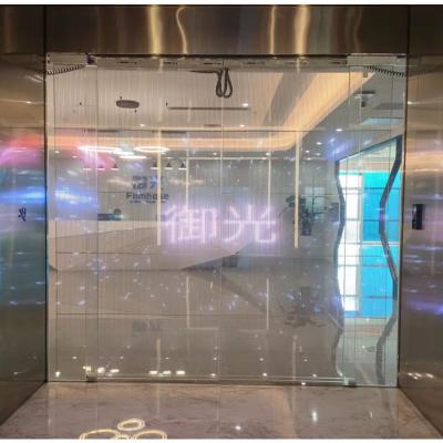 China 2022 indoor custom advertising transparent led display board for sale