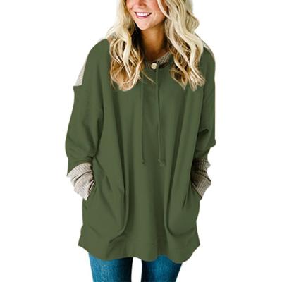 China 2022 Women's Loose Oversized Long Sleeve Hoodie Anti-Shrink for sale