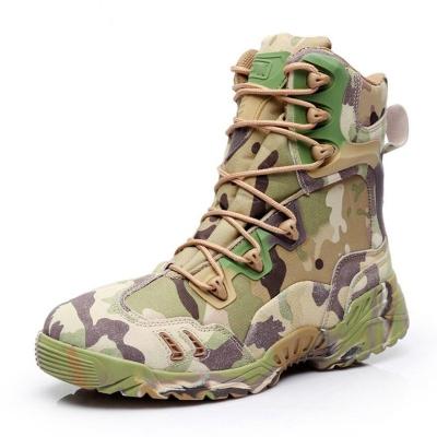 China Woodland Combat Camouflage Jungle Upper Boots Oxford Cloth Strong Quality Full Canvas for sale