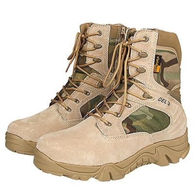 China Oxford Cloth Camouflage Tactical Desert Boots for sale