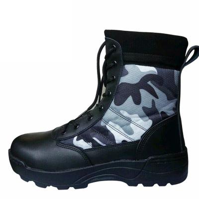 China Unisex Oxford Cloth Camouflage Hunting Boots Work Rubber Shoes for sale