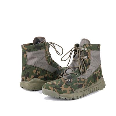 China Woodland Military Tactical Breathable Camouflage Oxford Cloth Combat Jungle Tactical Boots for sale