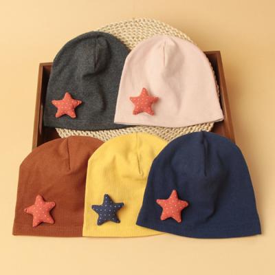 China Fashion Baby Beanies Cotton JOINT Hat Ribbed Hat Warm Cap OEM Logo FOR Autumn for sale