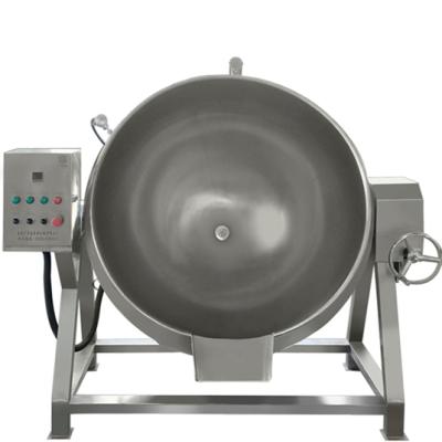 China Vegetable processing plant manufacturer sells stainless steam jacketed kettle cooking pot at a low price for sale