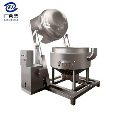 China Hot Full Automatic Automatic Turned Vegetable Processing Plant With Lined Blender Kettle Pot For Induction for sale