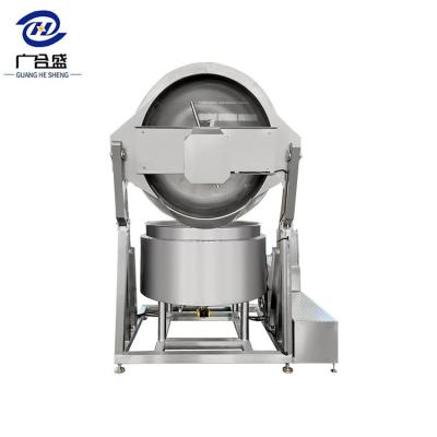 China Vegetable Processing Plant Hot Selling High Quality Automatic Gas Heater With Blender Lined Kettle for sale